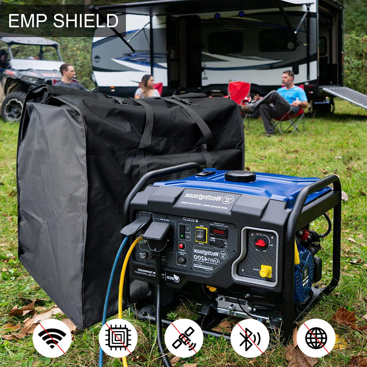 JXE JXO Faraday Bag ready for professional security operations