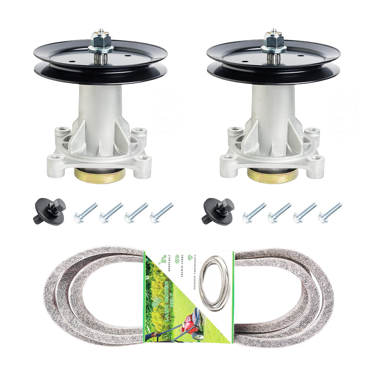 JXJKCZ 46-inch mower deck rebuild kit overview for easy installation.