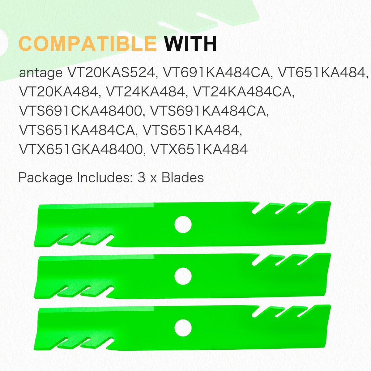 JXJKCZ blade for Pioneer Turf Tracer, easy replacement