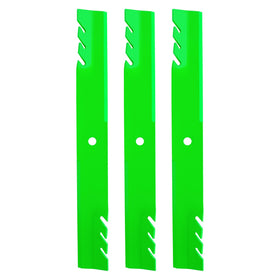 JXJKCZ 60-inch deck blades for Exmark Lazer Z, ready for installation