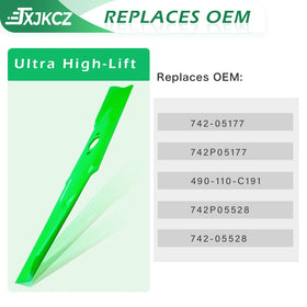 JXJKCZ compatible 42-inch deck image shows fit with Cub Cadet XT2 and XT1
