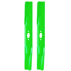 JXJKCZ ultra high-lift mower blade close-up for efficient lift and cut