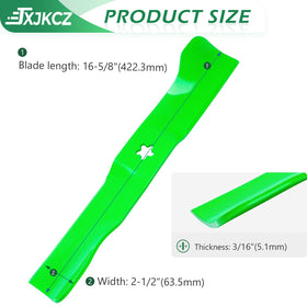 JXJKCZ three-pack blades overview shows compatibility and ready-to-install design.