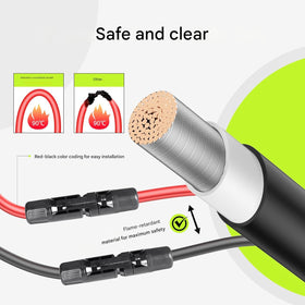 JXMXRPV IP68 waterproof PV wire safeguards connections in harsh weather