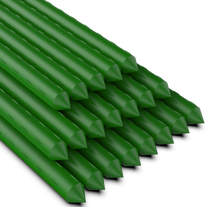 Jxrhy 2Feet garden stake with pointed tip for secure soil penetration and support.