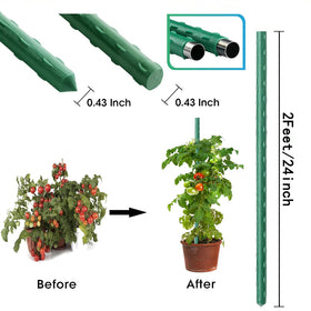 Jxrhy steel core with green coating resists rust for outdoor use.