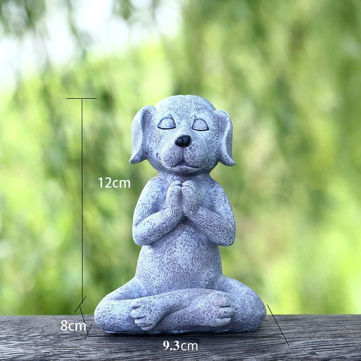 Jxueych compact garden statue suitable for ponds, steps, and indoor shelves.
