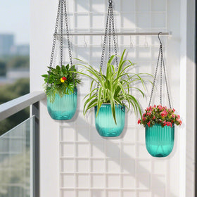 JxyHauteresce lightweight plastic construction offers durable, reusable decor.