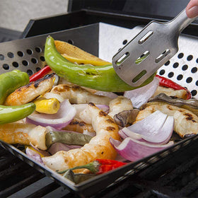 JY COOKMENT grill basket indoor and outdoor versatility