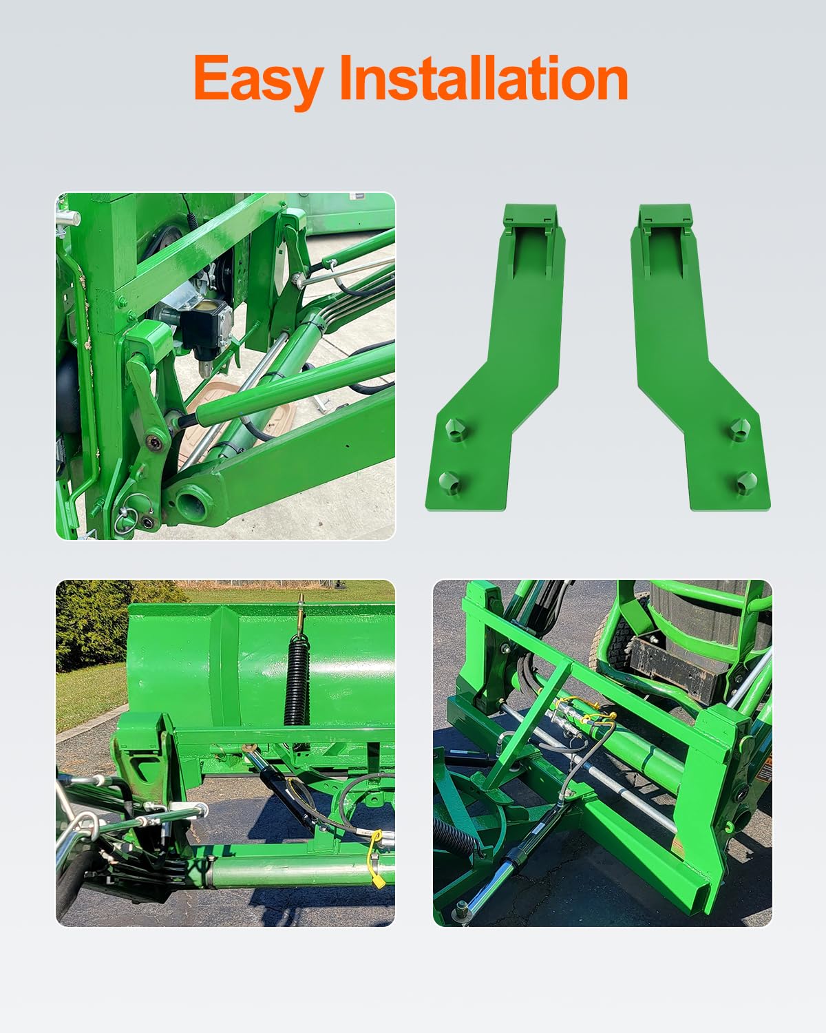 John Deere loader compatibility guide by JY PERFORMANCE confirms correct mounting style.