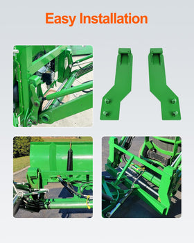 John Deere loader compatibility guide by JY PERFORMANCE confirms correct mounting style.