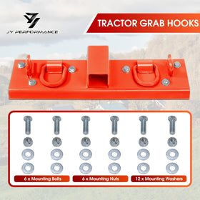 JY PERFORMANCE reinforced top edge improves bucket versatility without sacrificing strength.