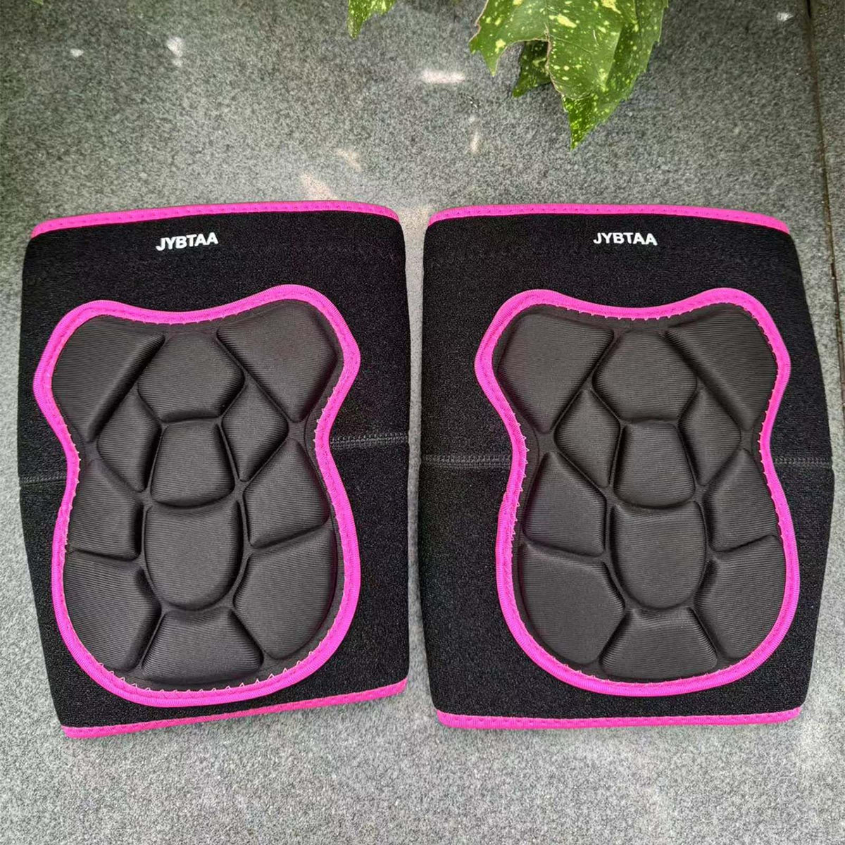 JYBTAA knee pads foam close-up highlights soft, durable padding for long wear.