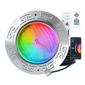 Jyexin pool light with outdoor controller enables easy operation.