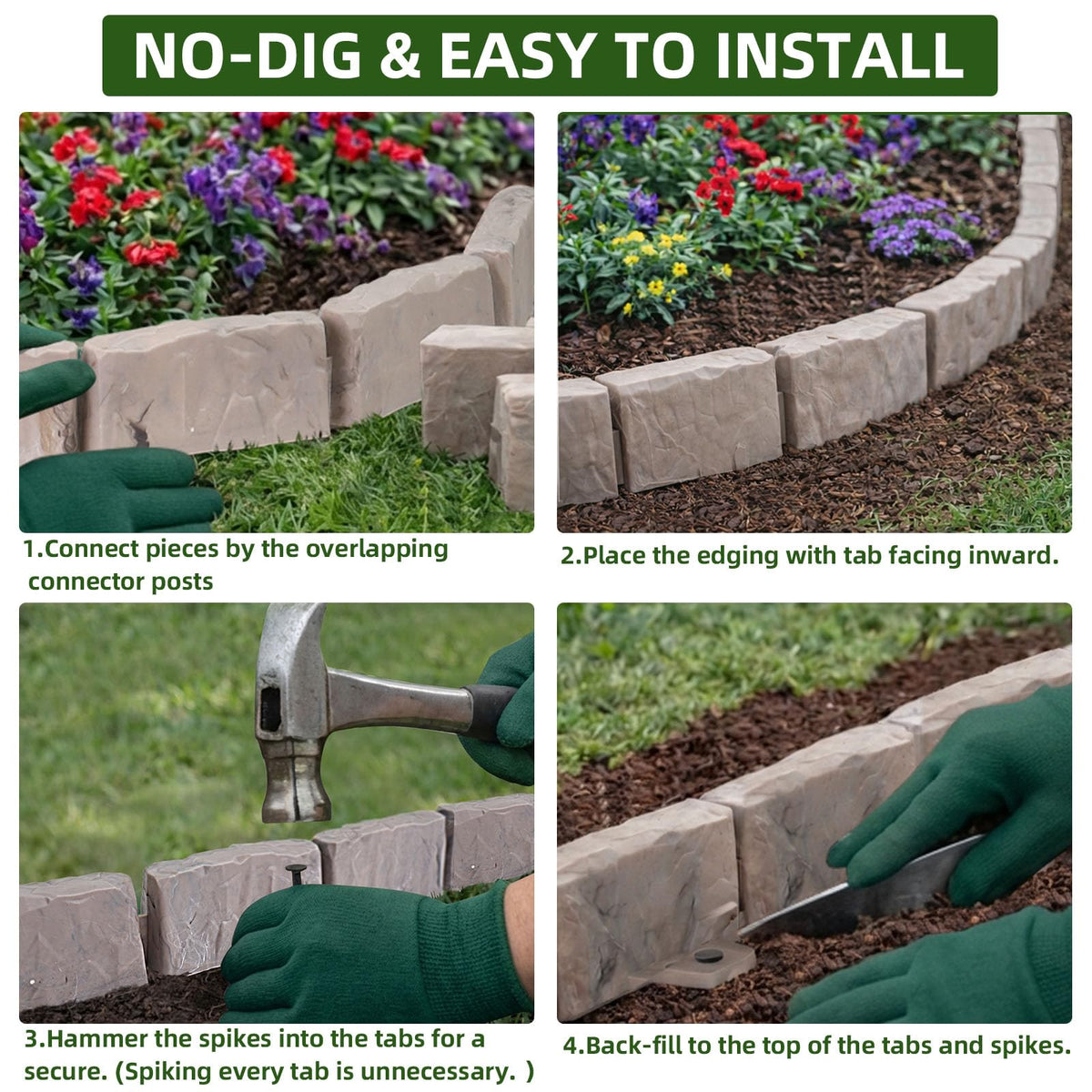JYINCPED 91-foot kit covers extensive borders with ease.