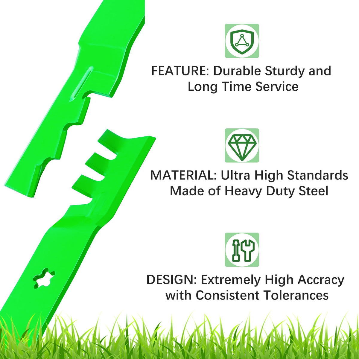 JYLEYJ 16 5/8-inch blade size for quick fit