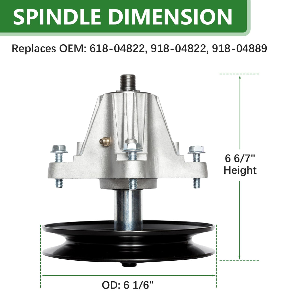 JYLEYJ deck rebuild kit idler pulleys ensure smooth belt tension