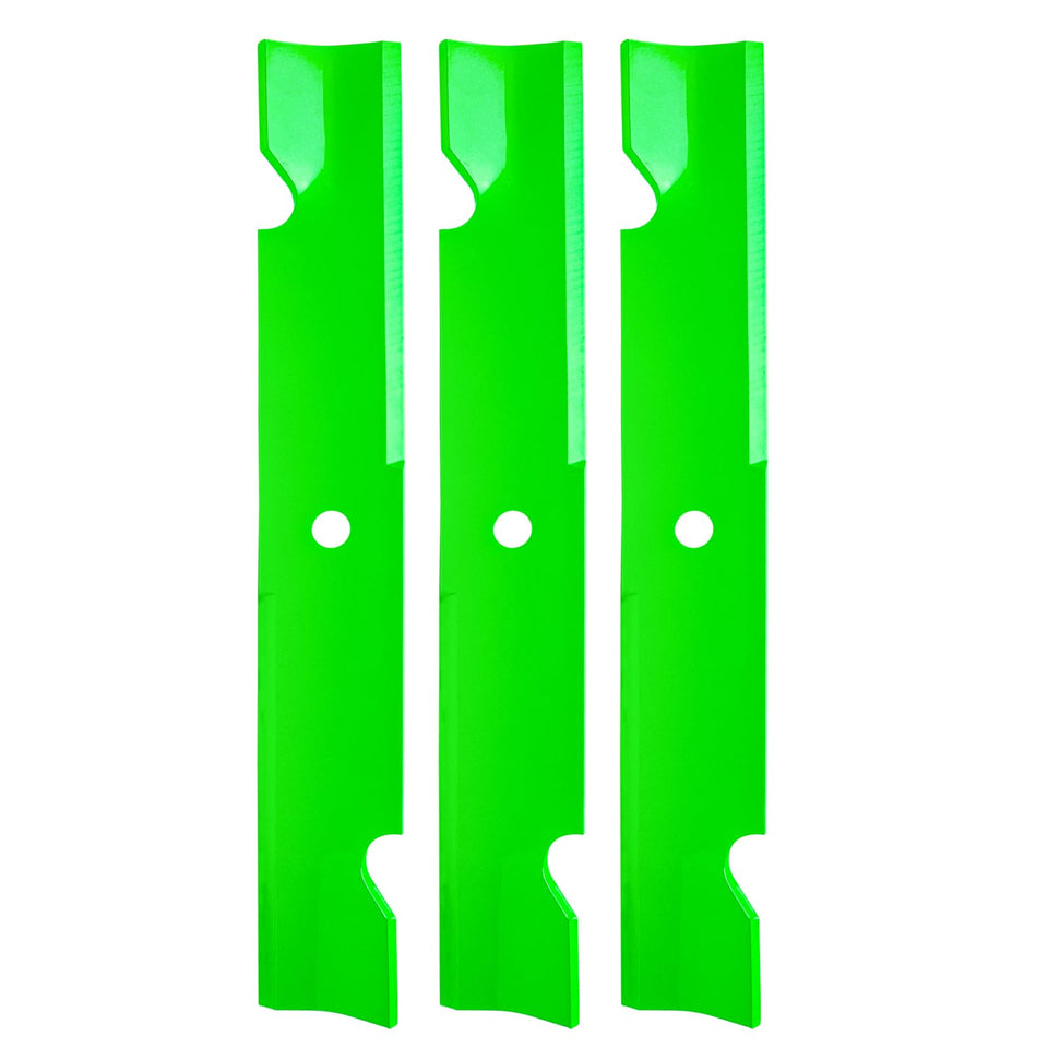 JYLEYJ 482878 blades for Scag 52-inch deck provide precise fit for smooth mowing.
