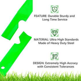 JYLEYJ blade installation guide for easy mower maintenance.