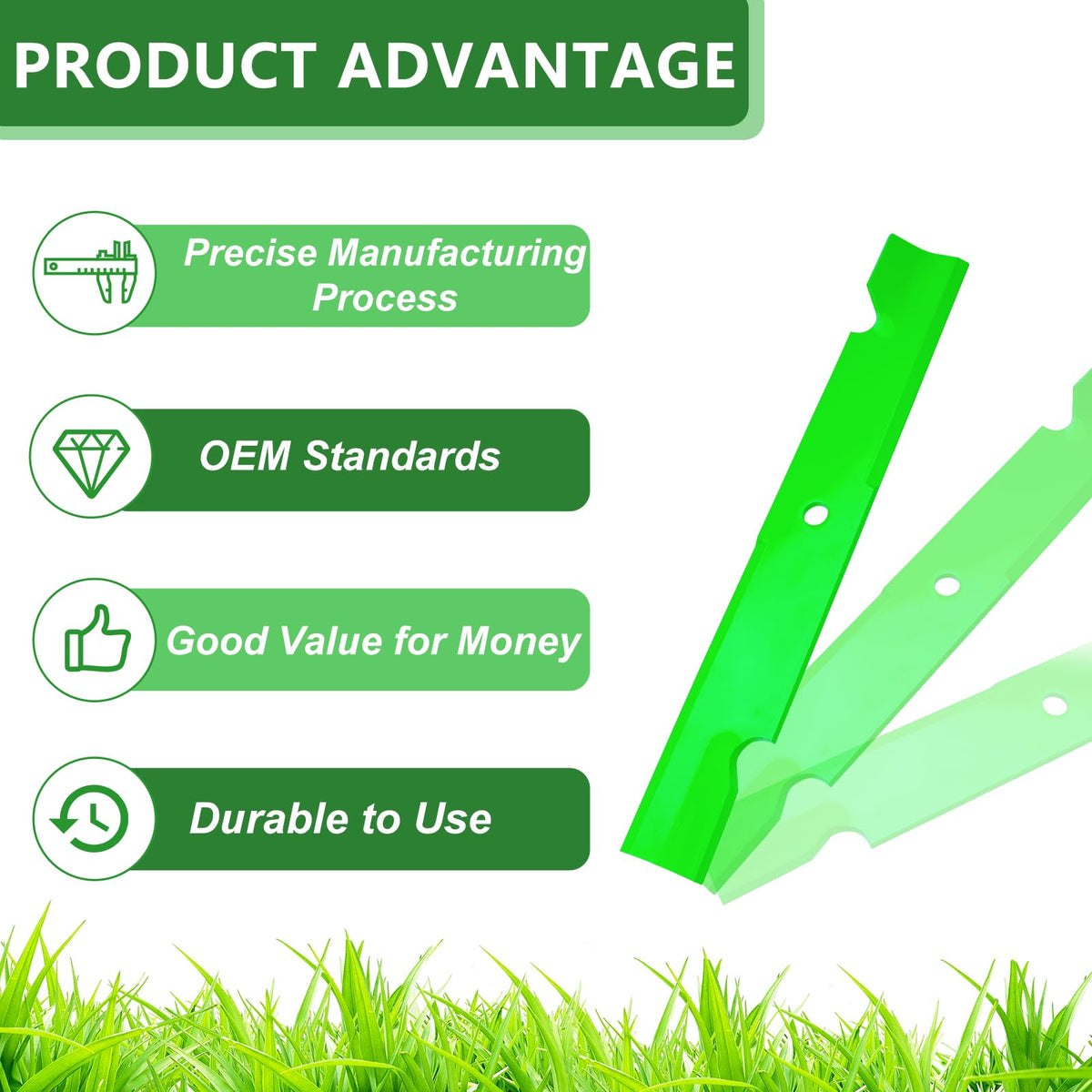JYLEYJ center hole 5/8 inch design ensures secure attachment.