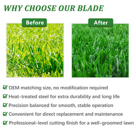 JYLEYJ 3-pack blades packaged for quick replacement.