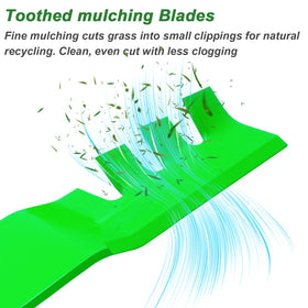 JYLEYJ 48-inch Craftsman blades reduce clogging