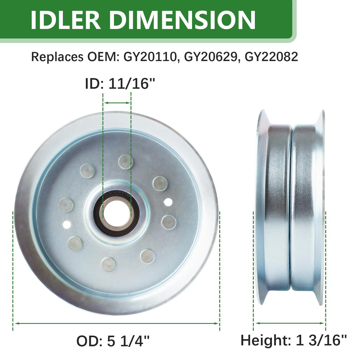 JYLEYJ pulley GX20367 ensures stable belt drive and efficiency.