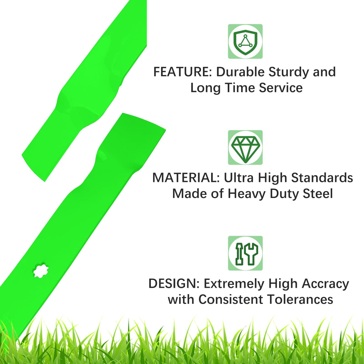 JYLEYJ blades promote ready-to-install pack and straightforward replacement.