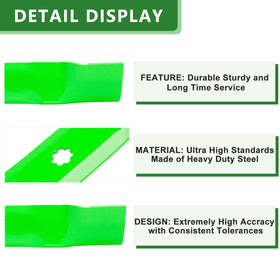 JYLEYJ gy20852 blades 3-pack durable steel for long life