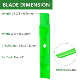 JYLEYJ gy20852 blades 3-pack installation ready for quick swap