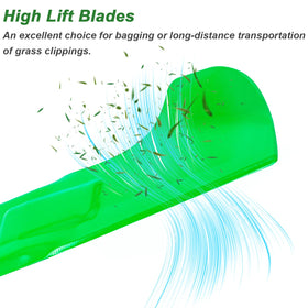 JYLEYJ high lift blades for RZT-L46 fit 46-inch decks for uniform clipping