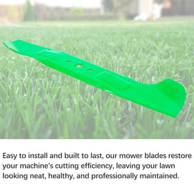 JYLEYJ high lift blades for Z-Force S 46 maintain even deck depth