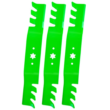 JYLEYJ mulching blades for 50 inch Cub Cadet fit improve mowing efficiency