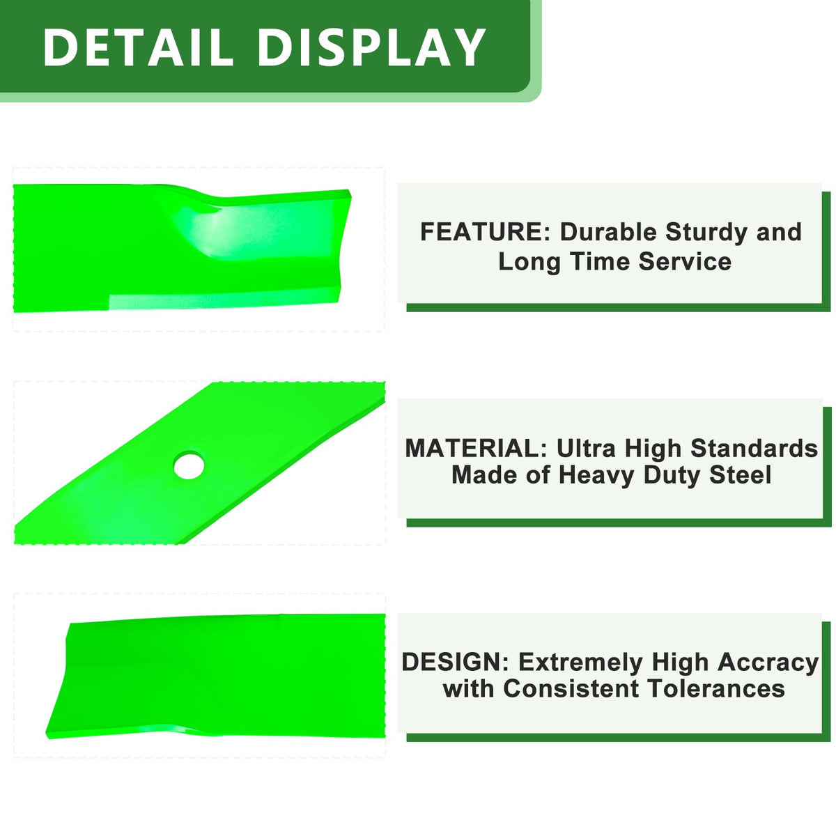 JYLEYJ Pro-Master 152i blades showing simple mounting and fit