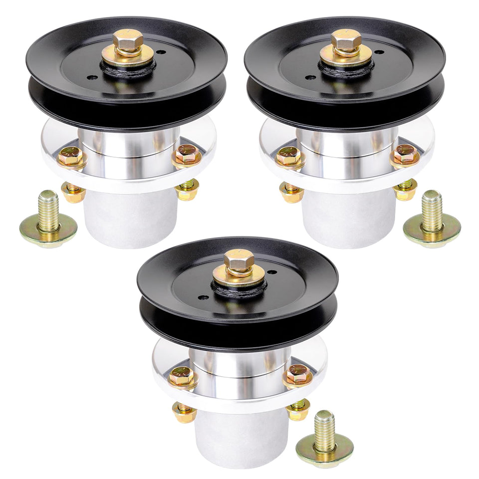 JYLEYJ spindle assembly, 3-pack for 54-inch Bad Boy decks, tested fit.