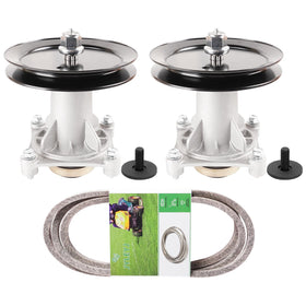 JYLEYJ spindle kit with 187292 and 192870 for Husqvarna mowers improves blade alignment