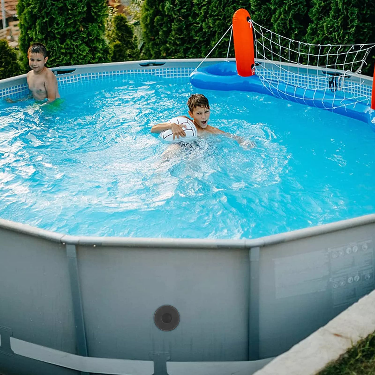 JYSILIYH above-ground pool drain plug, portable kit for quick maintenance.