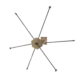JZDF Windmill Squirrel Feeder bearings ensure quiet, smooth operation.