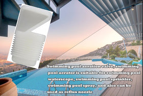 Jzenol pool sprayer nozzle assembly for smooth water spray.