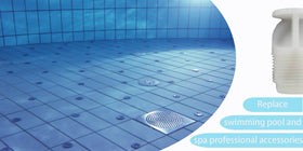 Jzenol swimming pool aerator installation on-site.