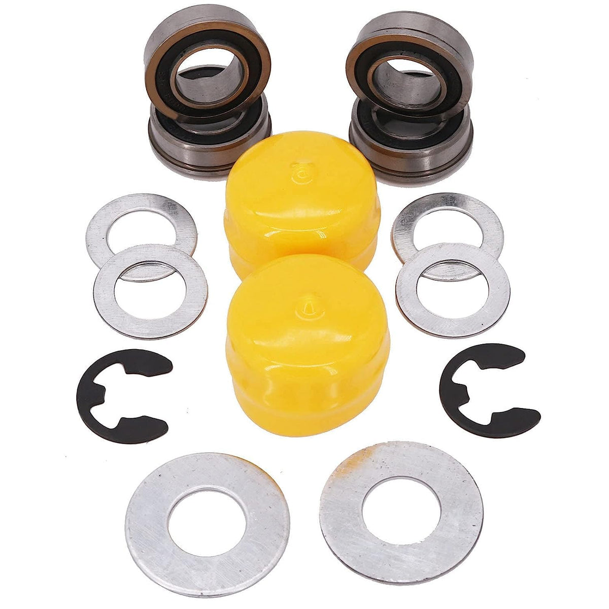 High-quality bearing kit in retail packaging suitable for mower parts