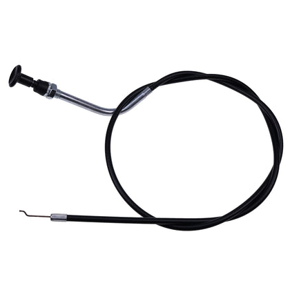 JZGRDN choke cable front view; durable build for reliable choke operation on Toro Timecutter.