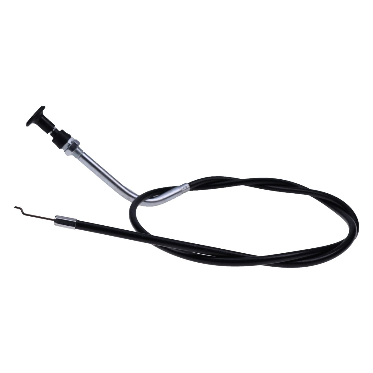 JZGRDN choke cable side angle; easy installation for compatible Toro models.