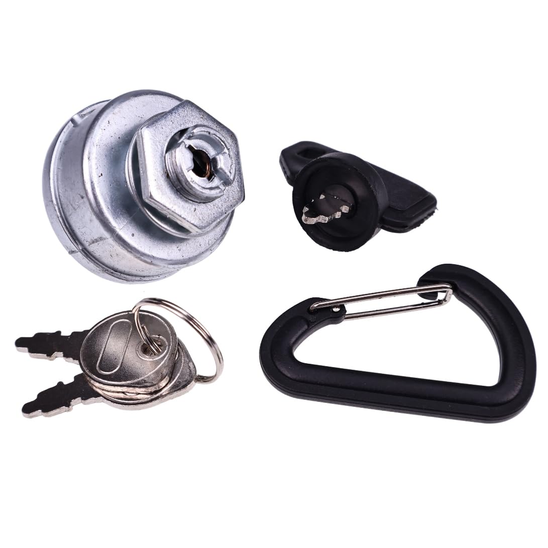 JZGRDN ignition key switch mounted on dash for John Deere STX46