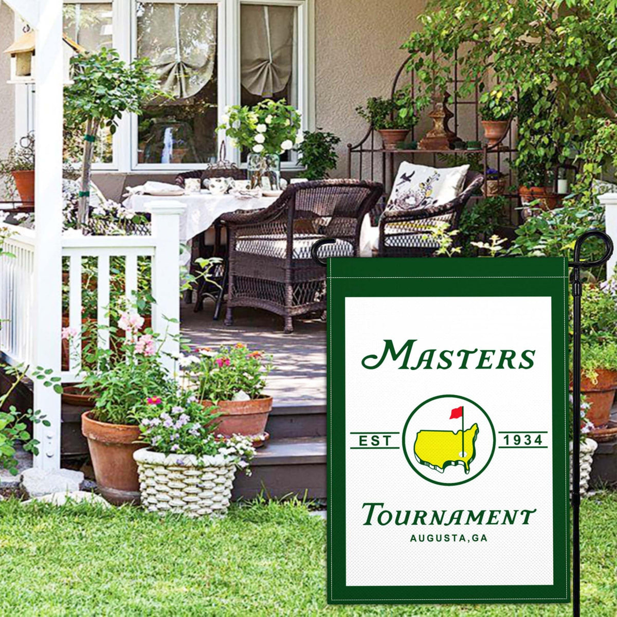 Durable edge stitching on JZYIZYU flag supports long outdoor use.