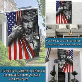 JZYIZYU Auoltior flag on a porch setup for welcoming decor.