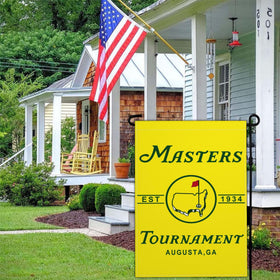 JZYIZYU double-sided golf flag 12x18, easy to read from both sides for outdoor parties.