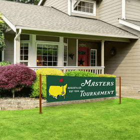 JZYIZYU golf banner for vibrant yard decoration.