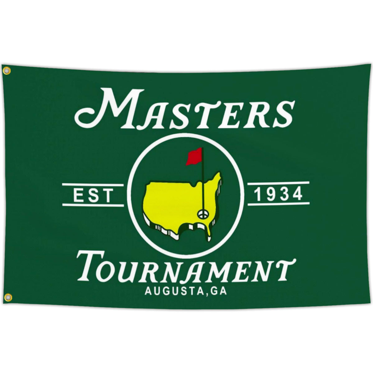 JZYIZYU golf flag 3x5 outdoor banner enhances yard decor with bold colors