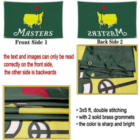 JZYIZYU golf meme flag banner decor adds humor to rooms